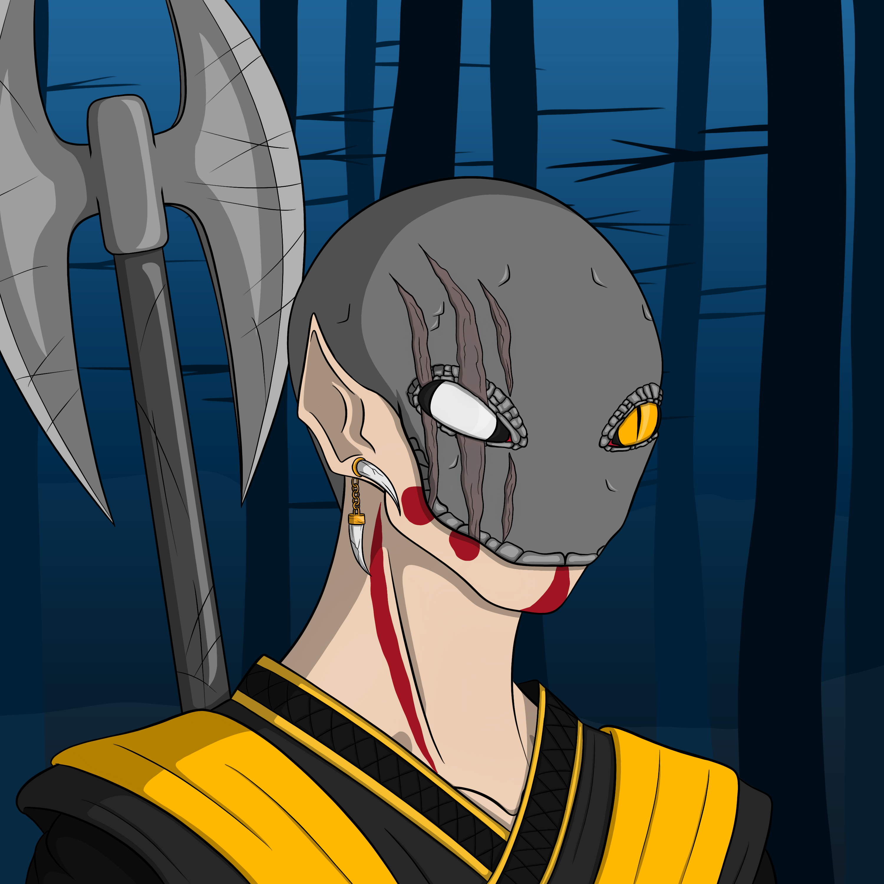 Dark Coin Champion #0775 NFT on Algorand