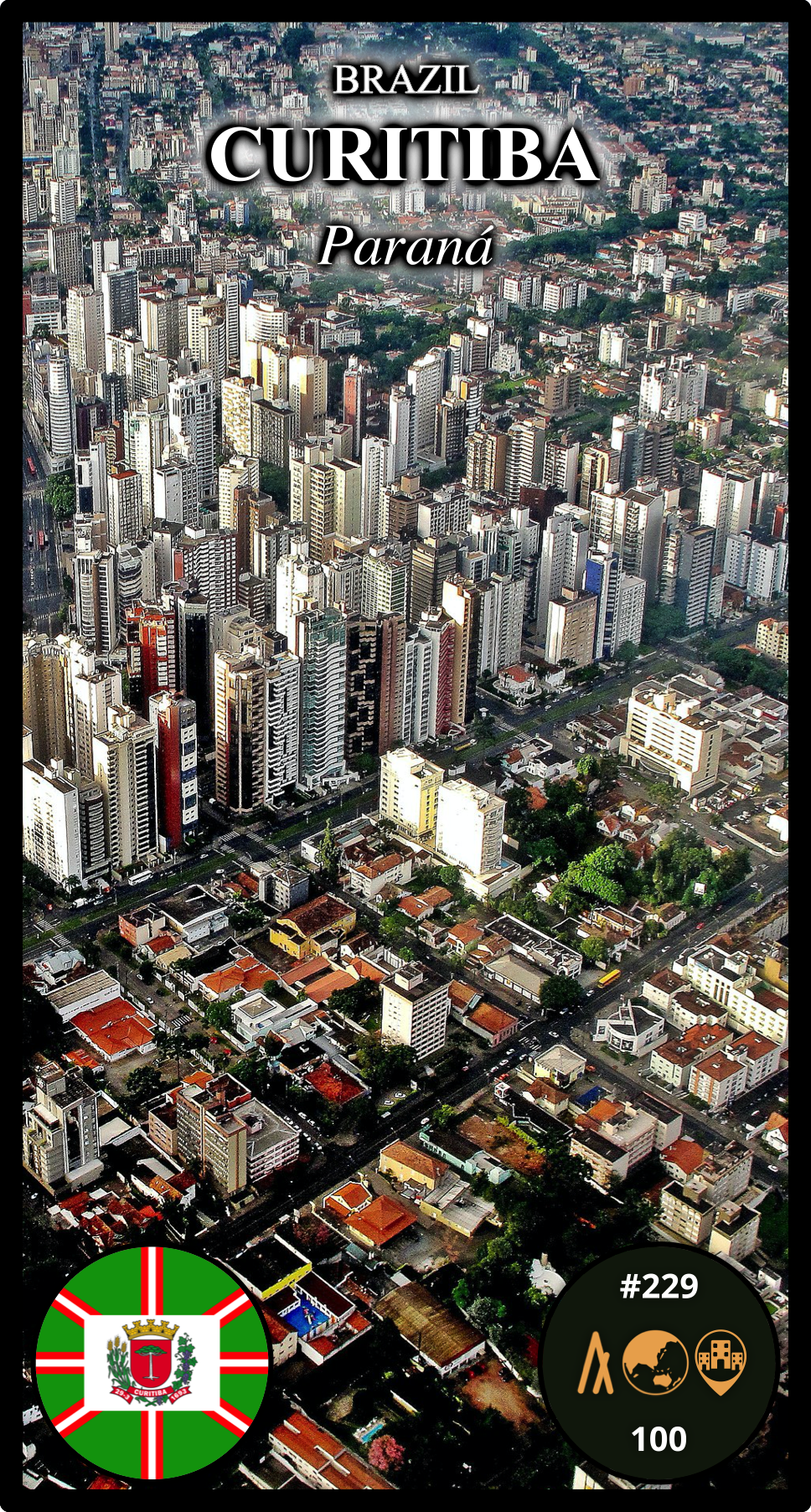 AWC #229 - Curitiba, Brazil NFT on Algorand