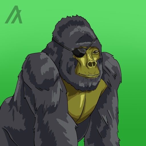 AlgorillaArmy#781 NFT on Algorand