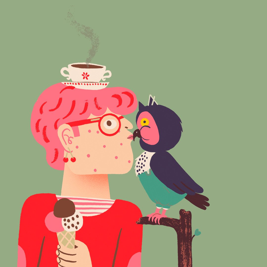 KissBit #6073 NFT on Algorand