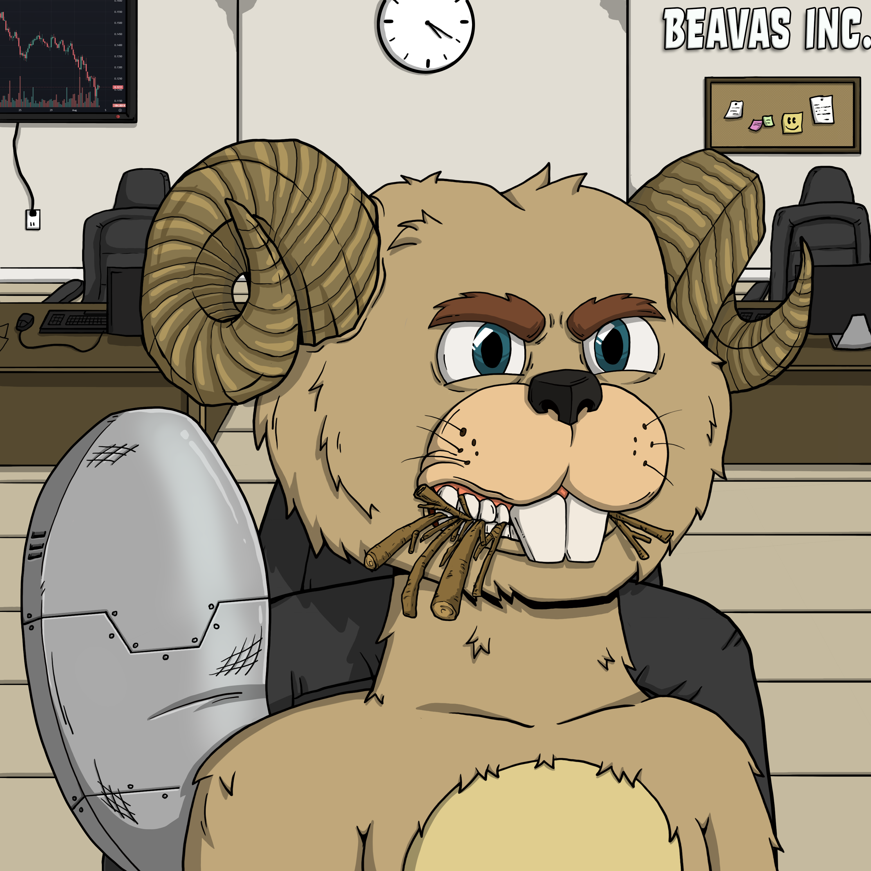 Beava Buds #1186 NFT on Algorand