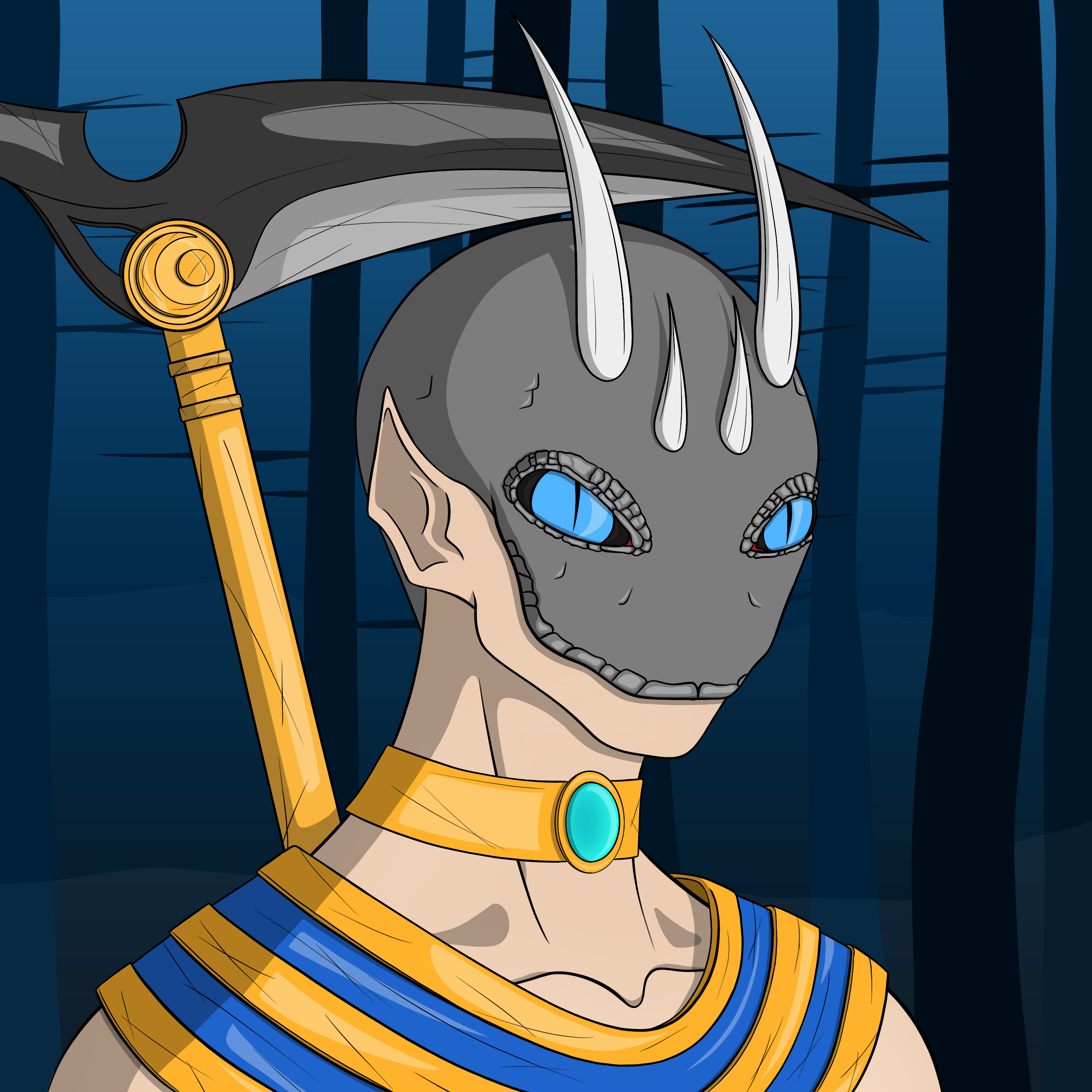 Dark Coin Champion #0086 NFT on Algorand