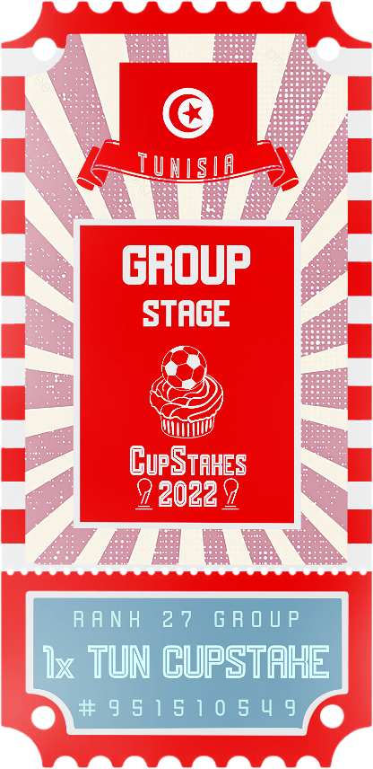 Tunisia 2022 CupStake
