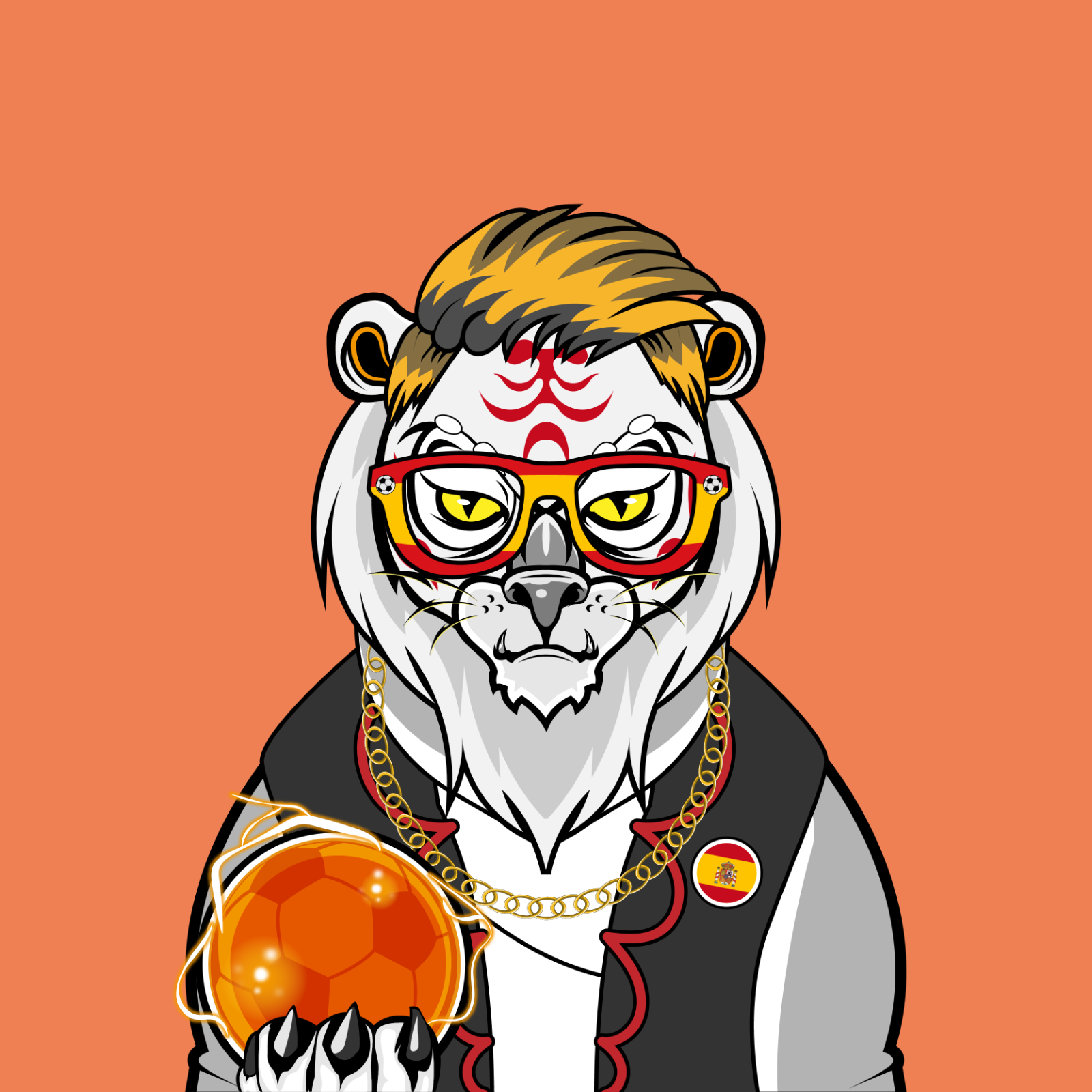 Football TigerChi #1676 NFT on Algorand