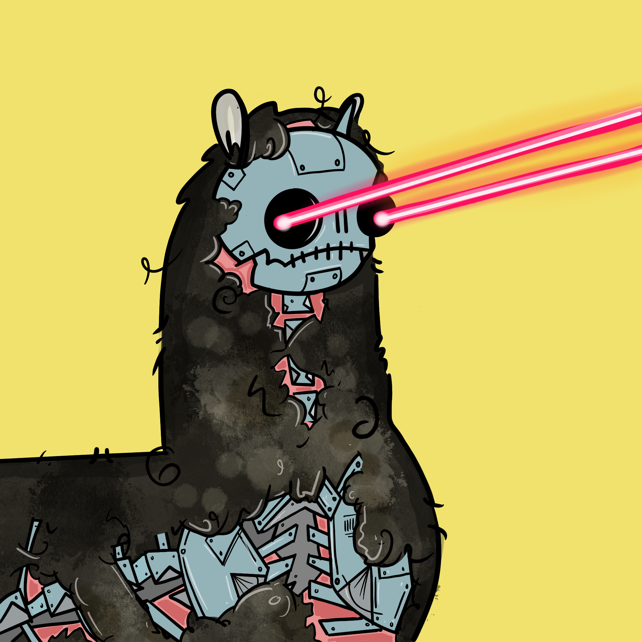 Nota Llama #1 NFT on Algorand