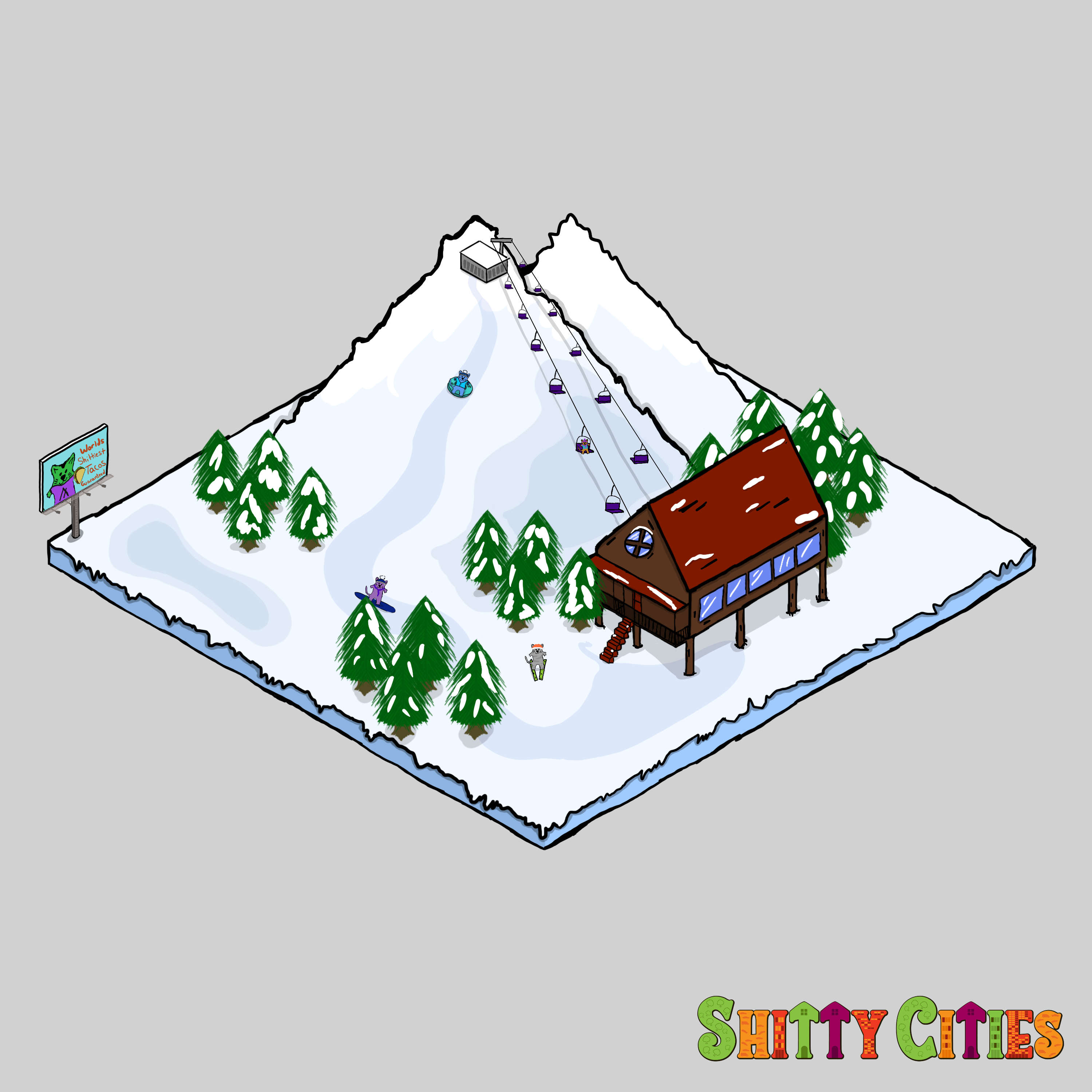 SCB118 - Ski Resort