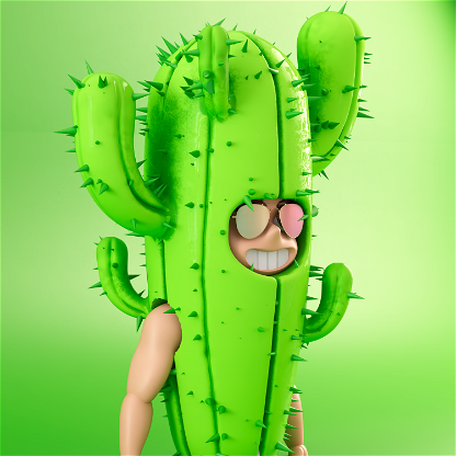 0037 - Cactus - Wagmi Toy Facto
