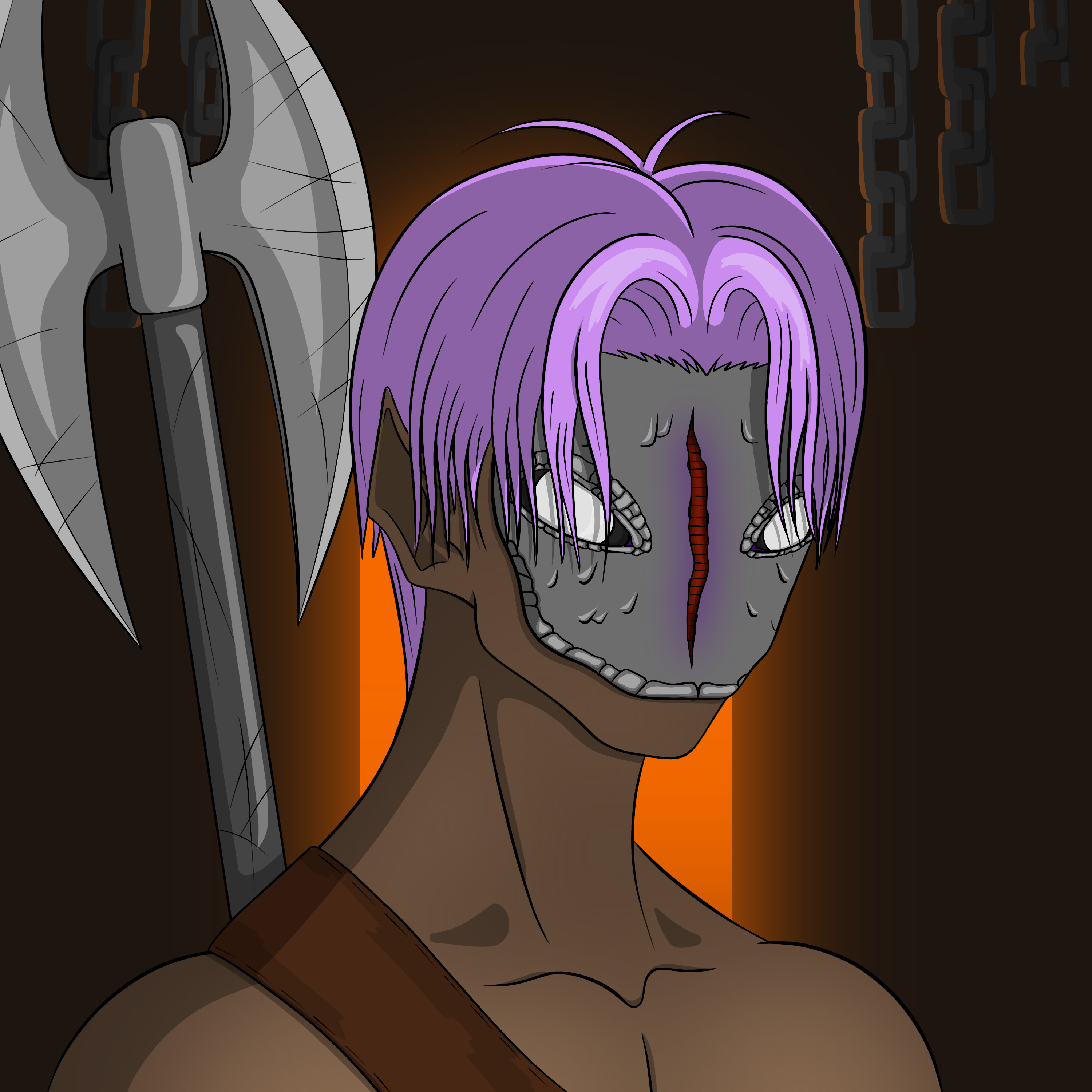 Dark Coin Champion #0762 NFT on Algorand