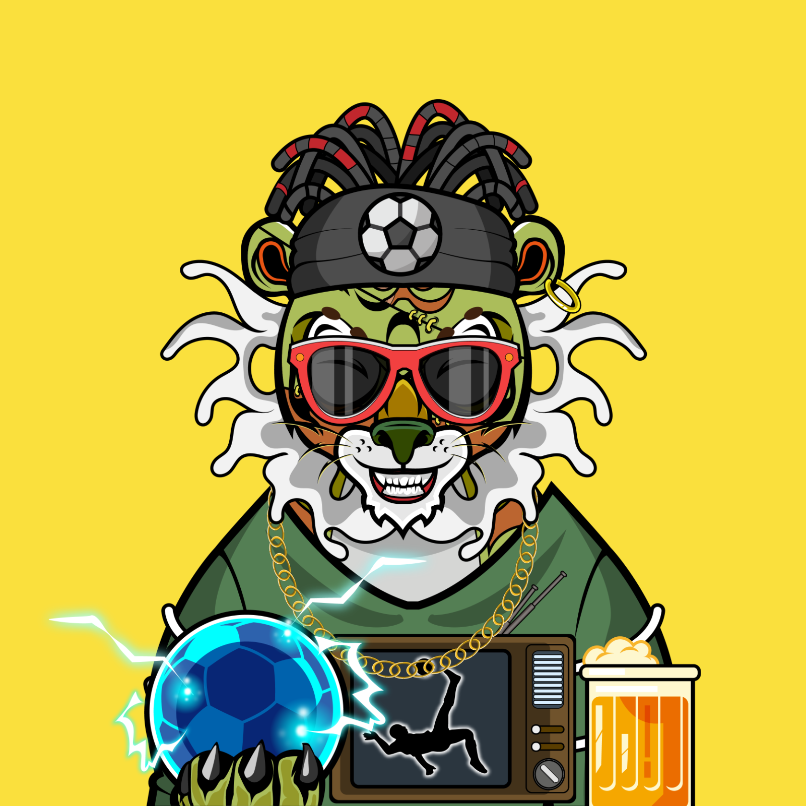 Football TigerChi #1882 NFT on Algorand