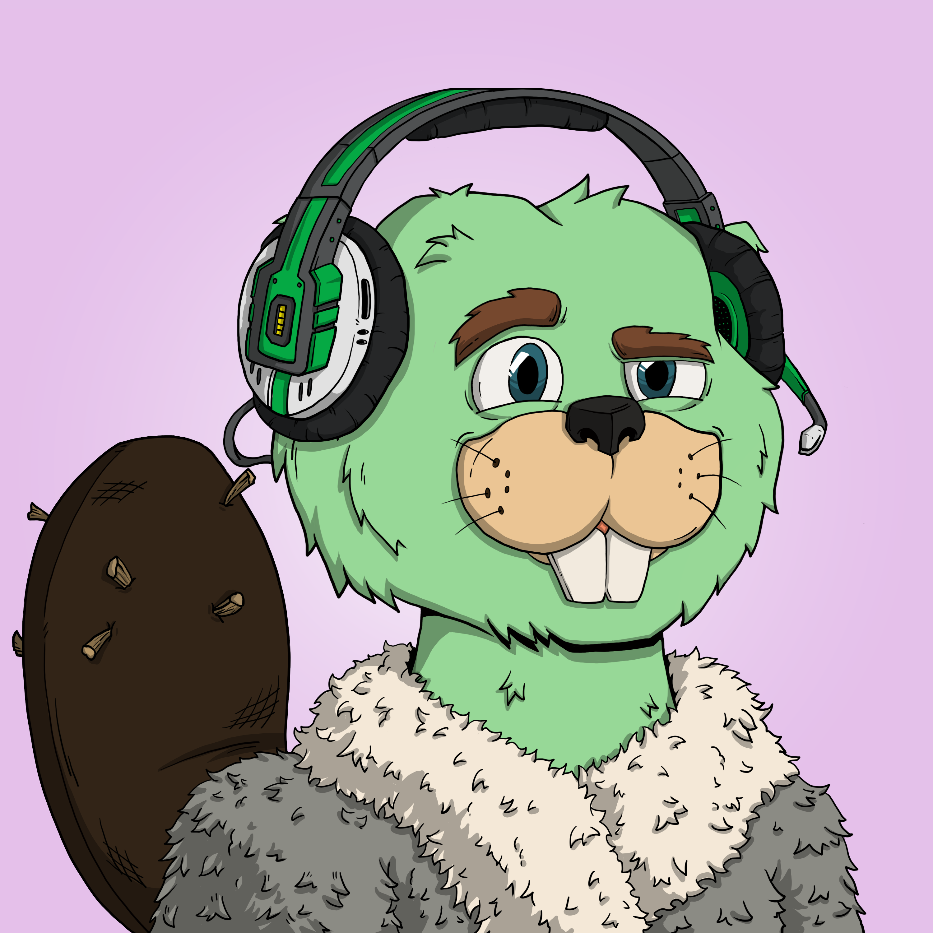 Beava Buds #864 NFT on Algorand