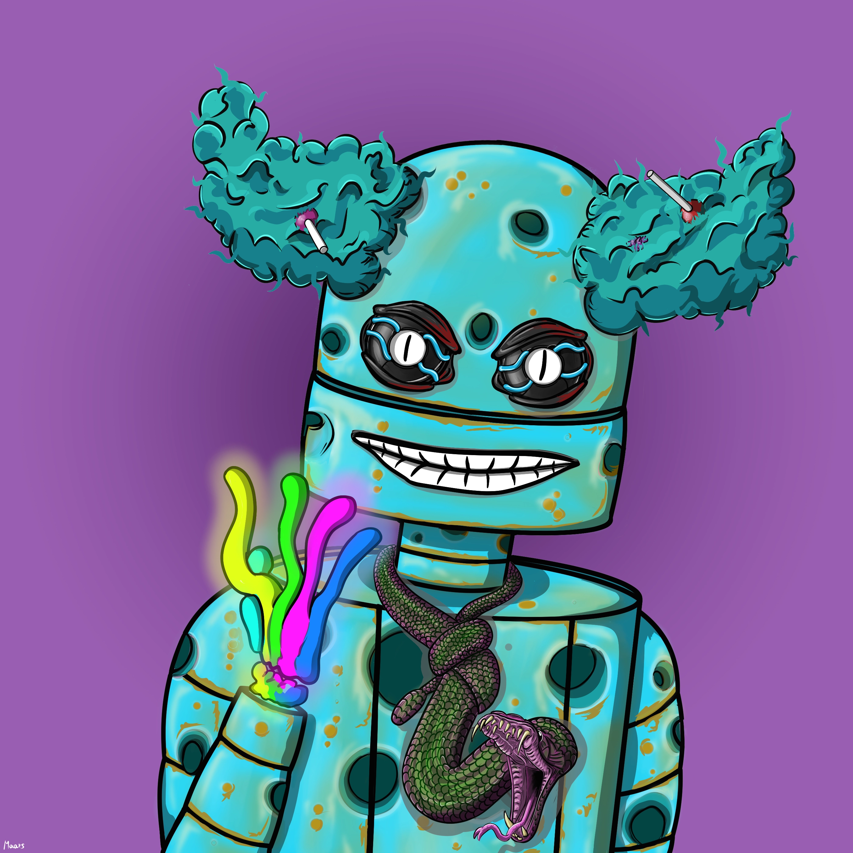 Mental Marvin #2722 NFT on Algorand