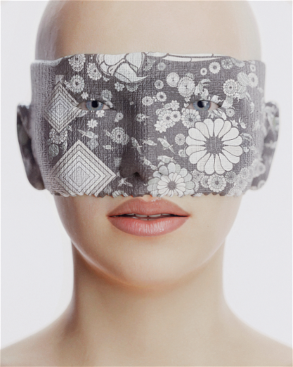 Geometric Flowers Mask