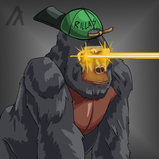 AlgorillaArmy#382 NFT on Algorand