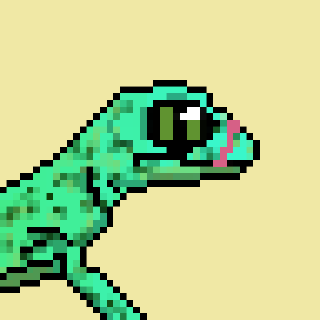 Pixel Geko: #0114 NFT on Algorand