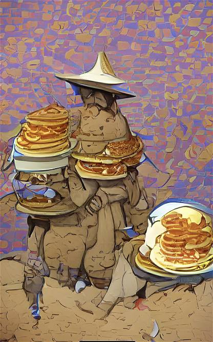 2 Pancakes and a Waffle #6