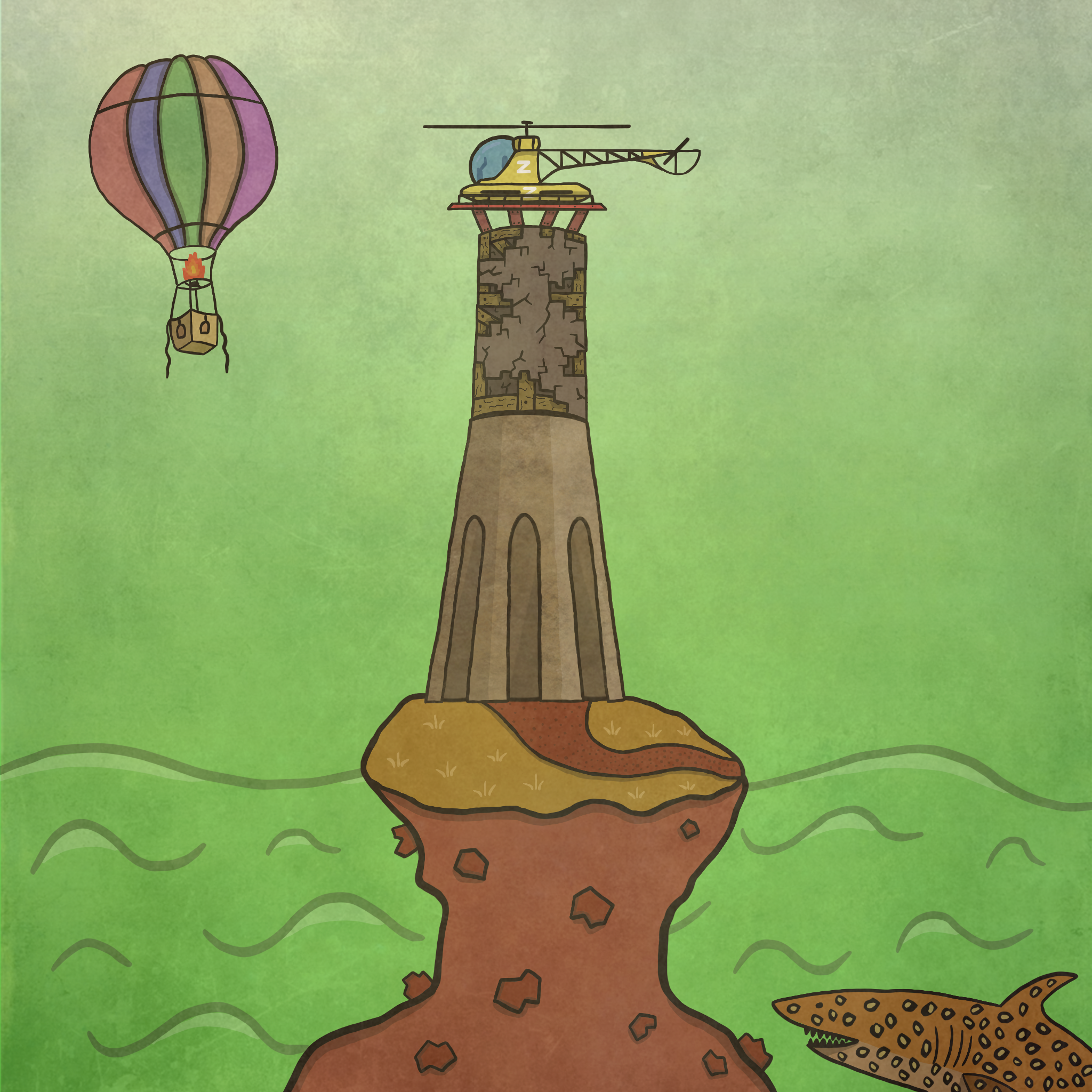 The Lighthouse #0348 NFT on Algorand