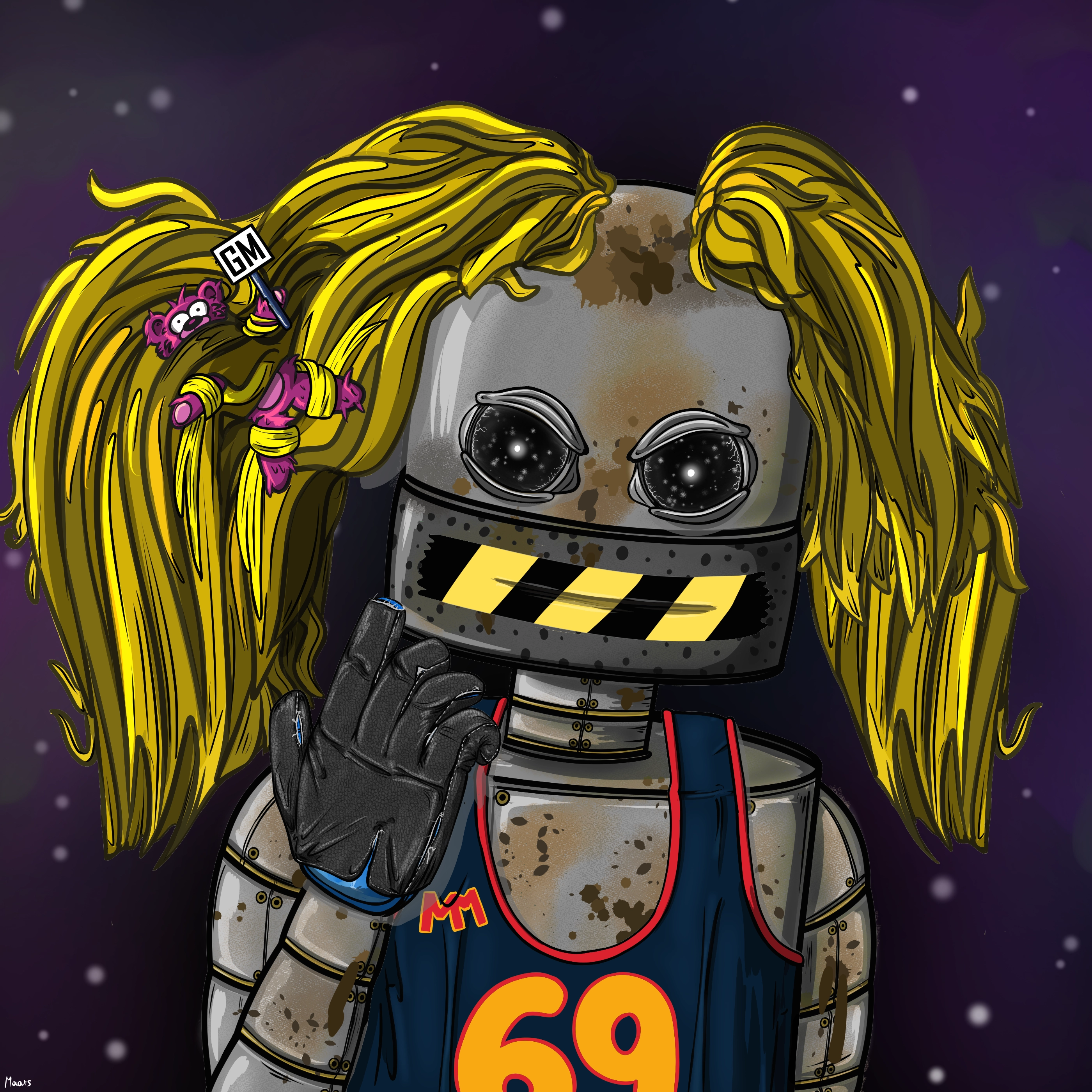 Mental Marvin #762 NFT on Algorand
