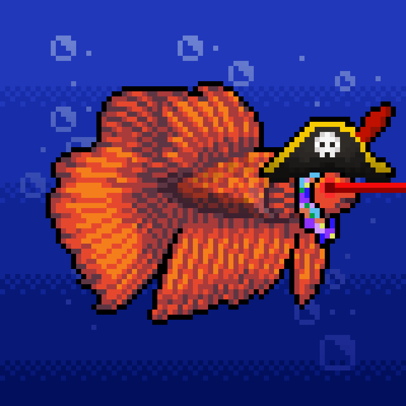 Fighting Fish #1853 NFT on Algorand