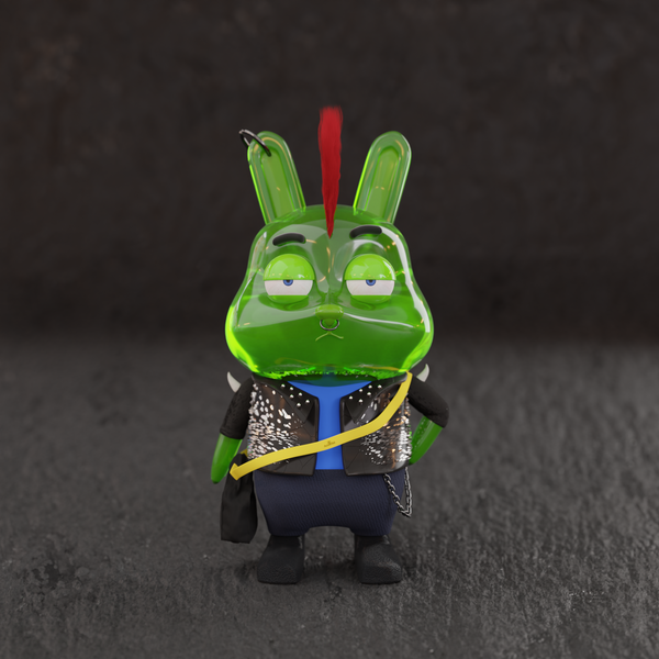 An image of #119 Slime Punky Rebbit