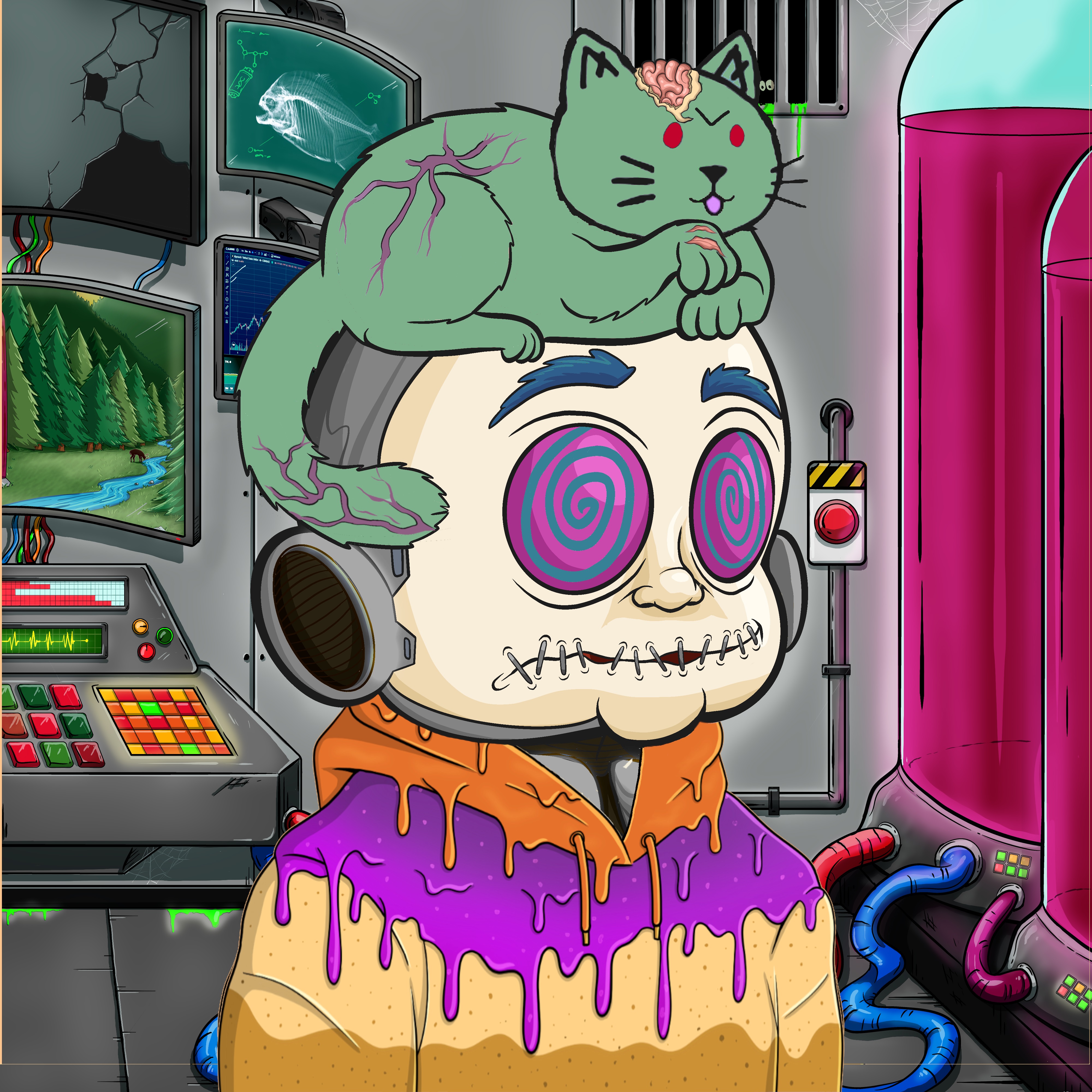 CRAZY COP #6034 NFT on Algorand