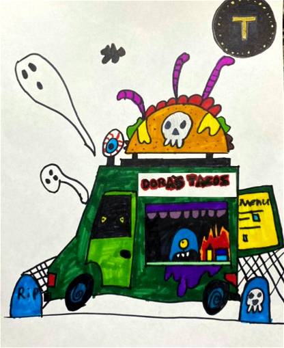 Mint🤌 Halloween Taco Truck v1