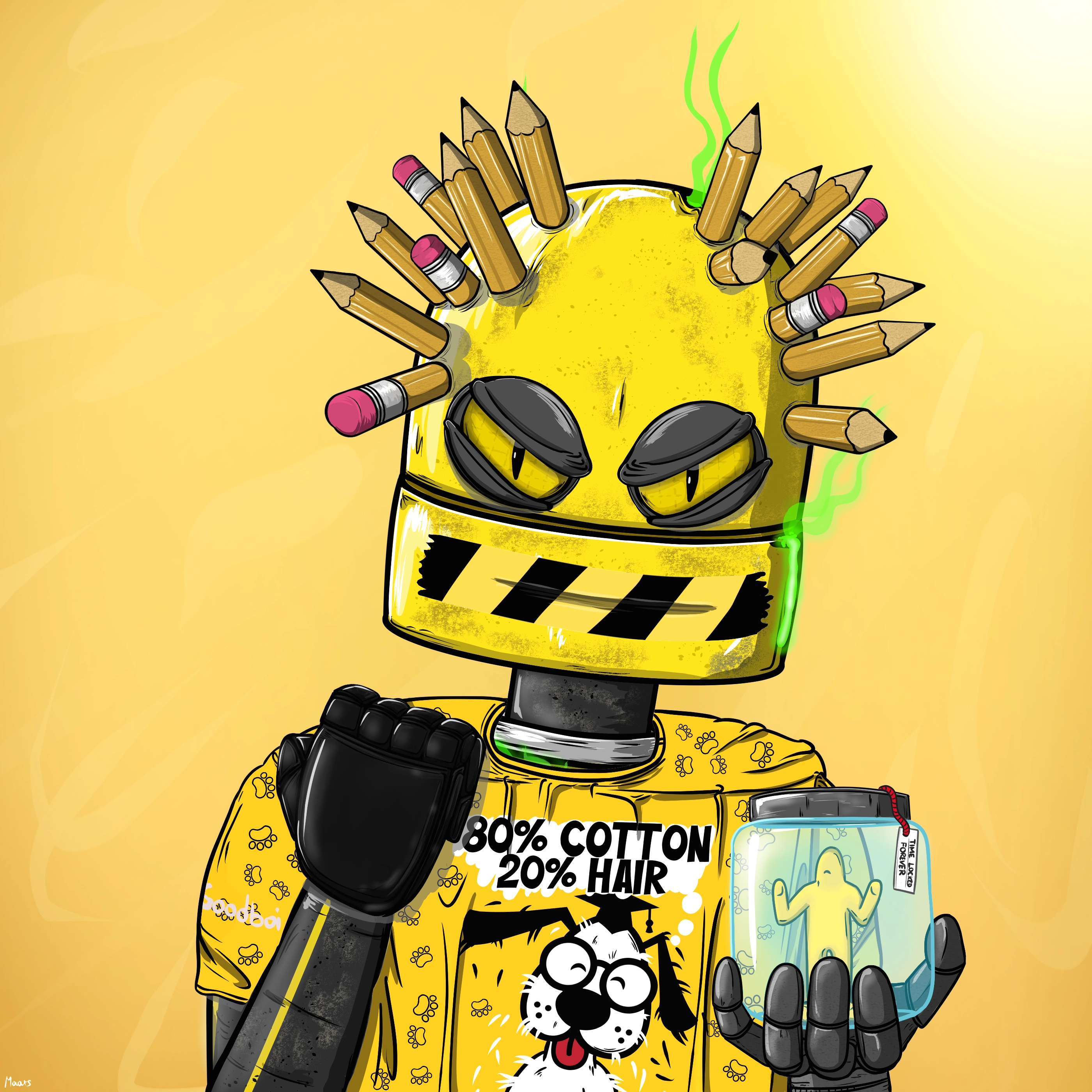 Mental Marvin #1876 NFT on Algorand