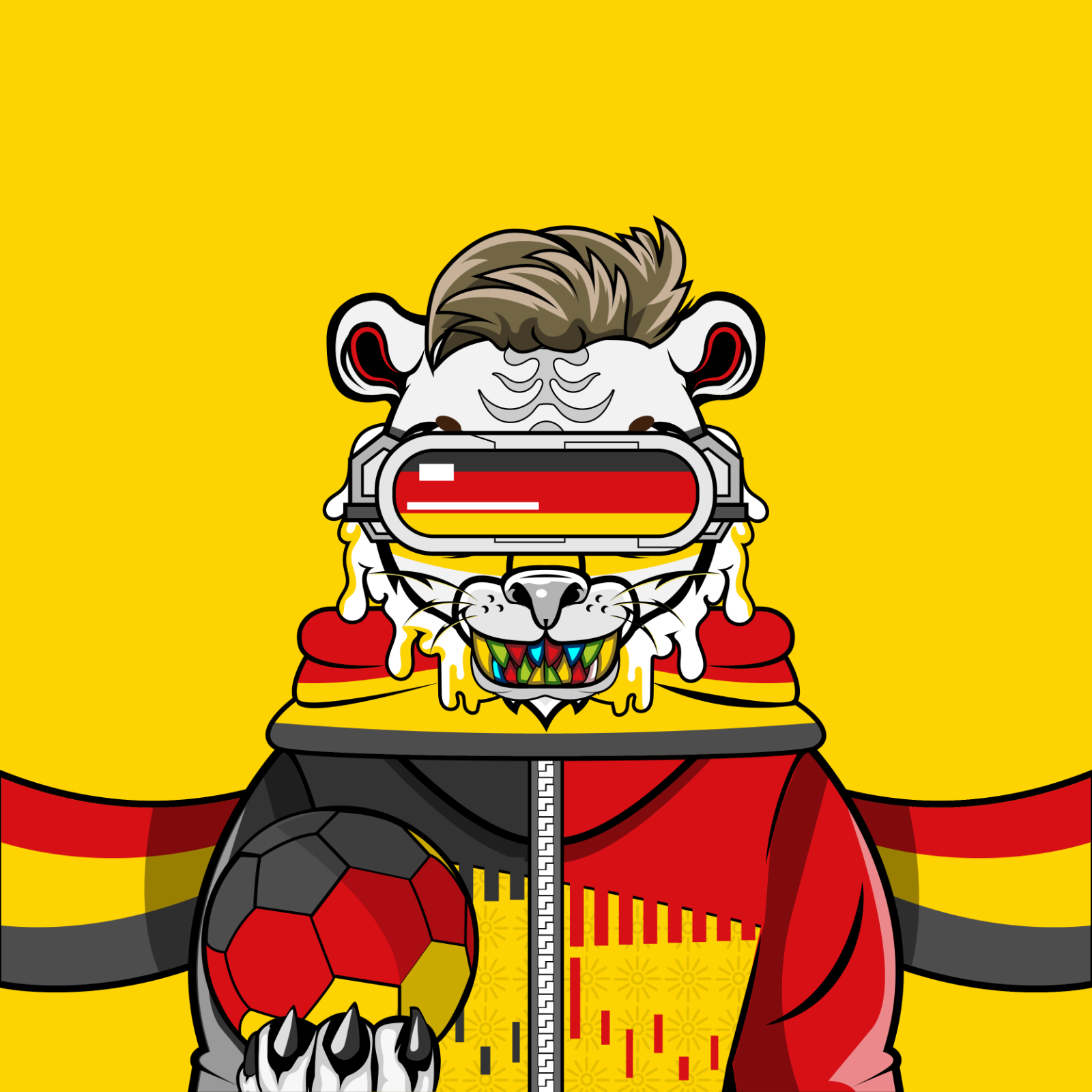 Football TigerChi #1704 NFT on Algorand