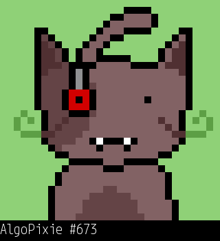 Algo Pixie #673 NFT on Algorand