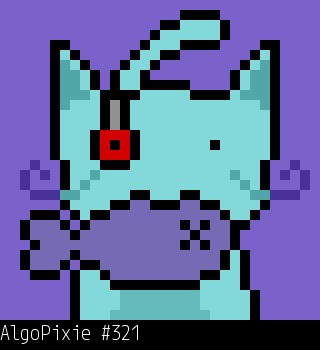 Algo Pixie #321 NFT on Algorand
