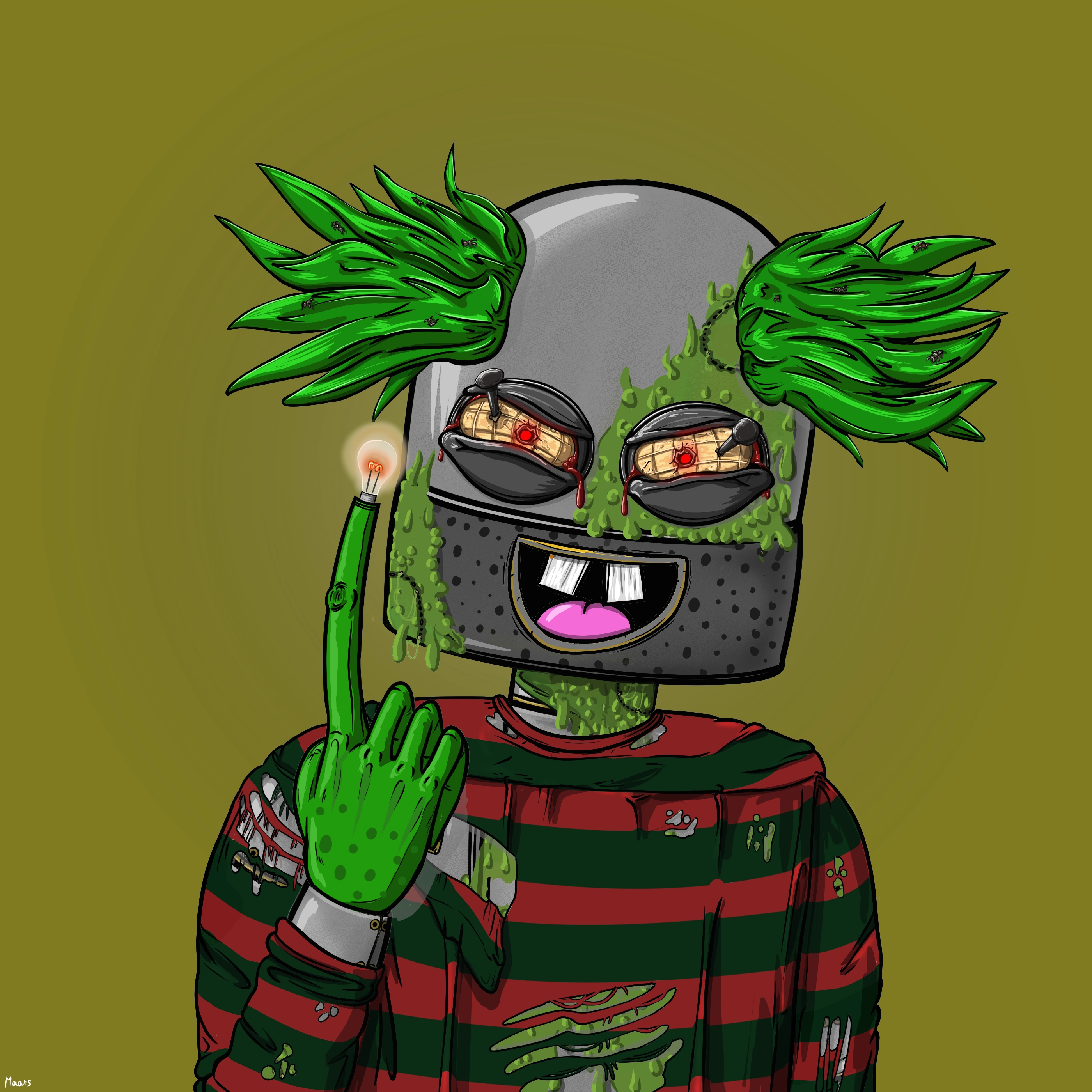 Mental Marvin #833 NFT on Algorand