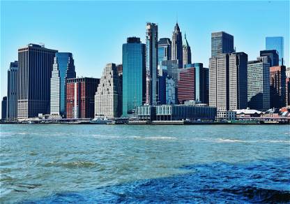 Downtown Manhattan - East river