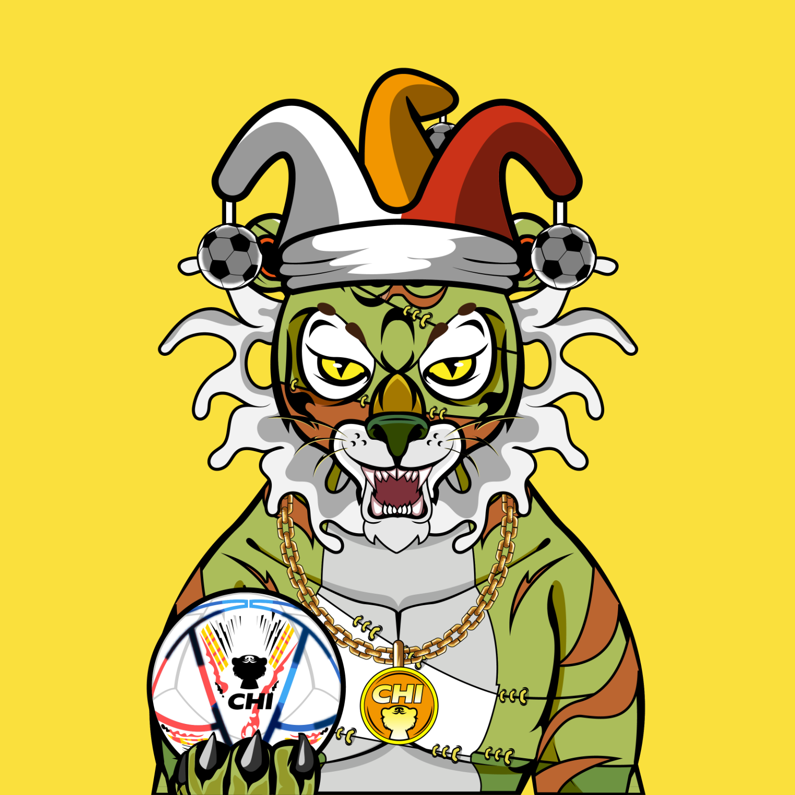 Football TigerChi #1955 NFT on Algorand