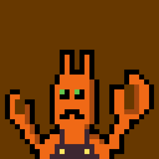 An image of Pixel Lobster #209