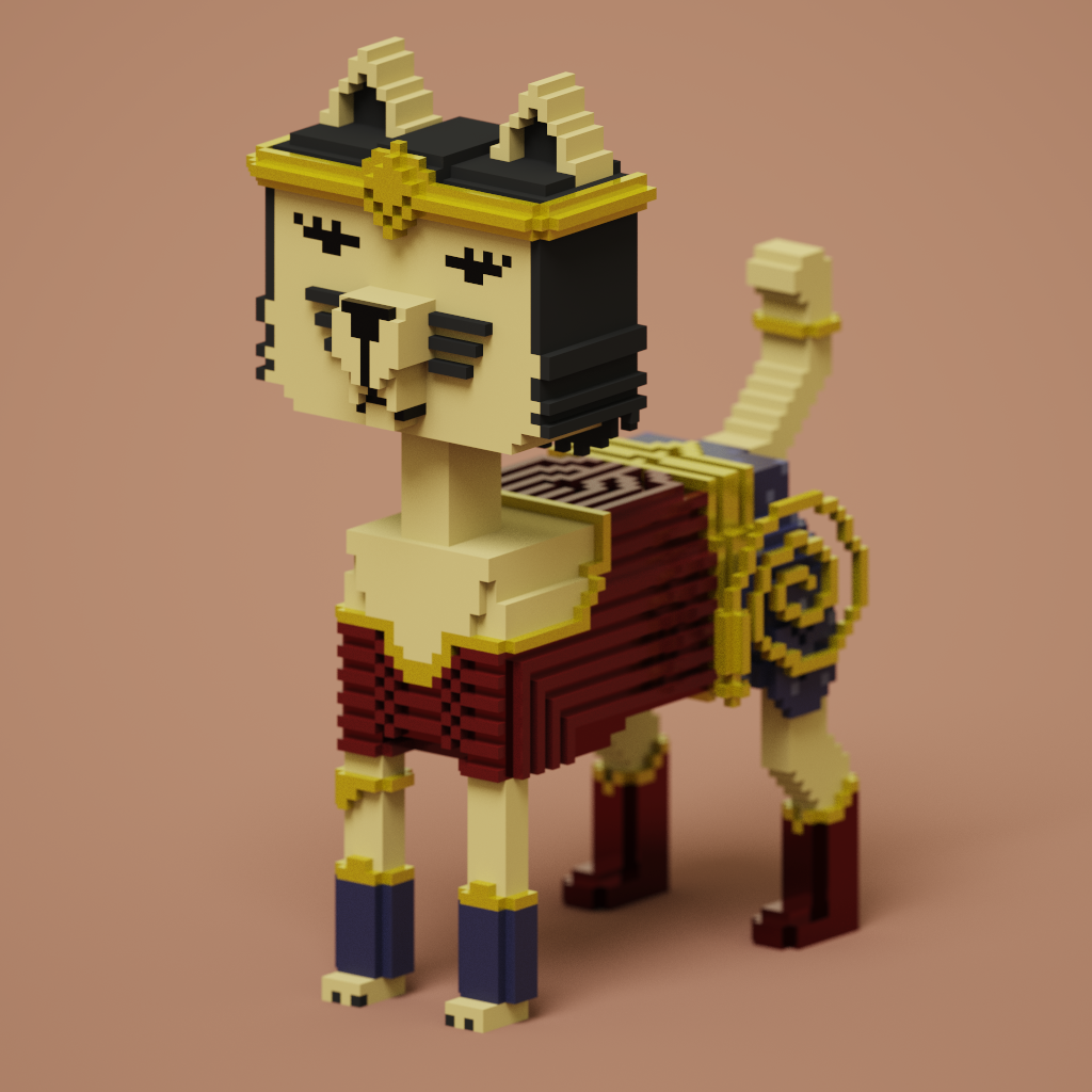 Algoracat Wonder Woman NFT on Algorand