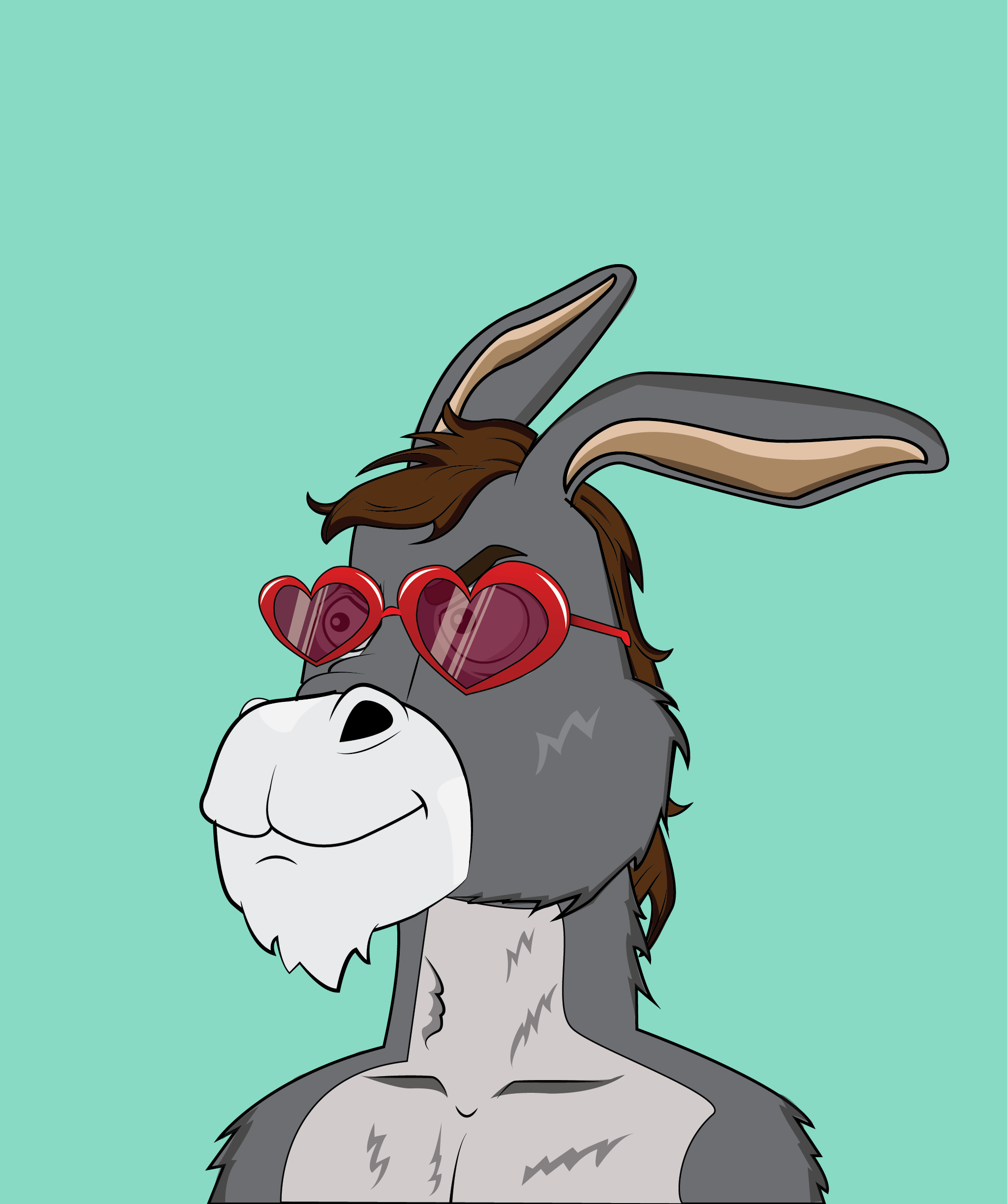 Donkey 2257 NFT on Algorand