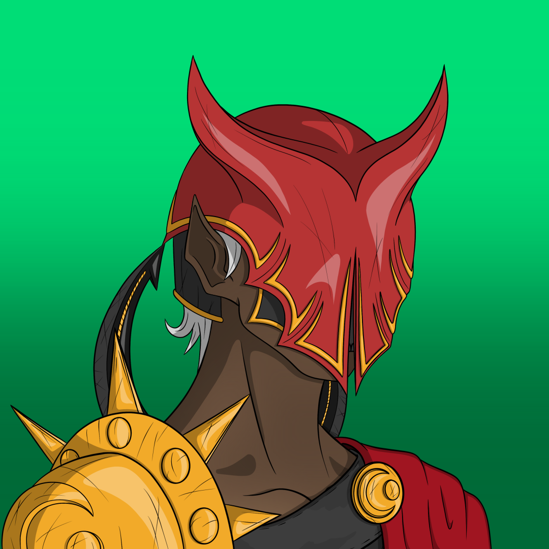 Dark Coin Champion #0971 NFT on Algorand