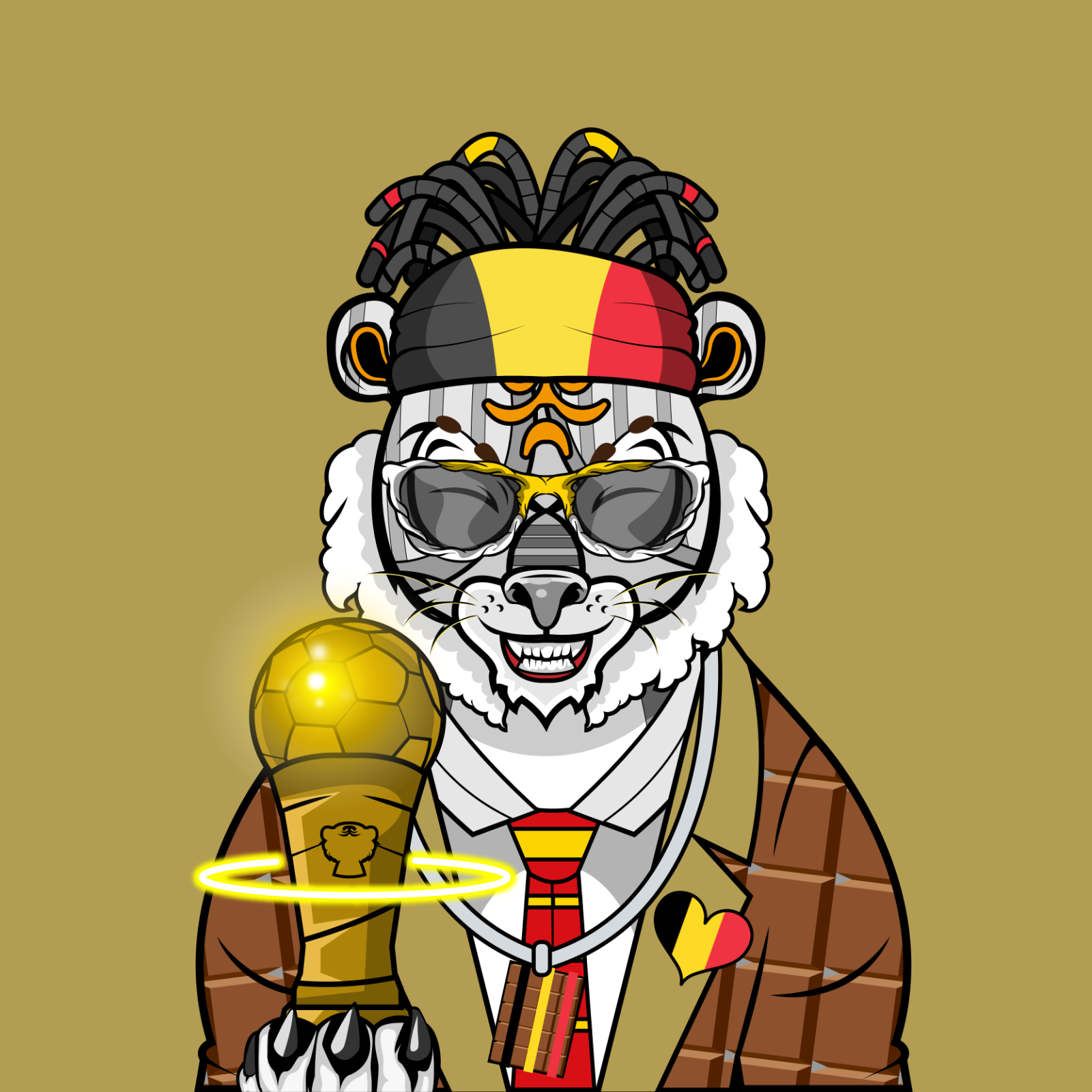 Football TigerChi #0902 NFT on Algorand