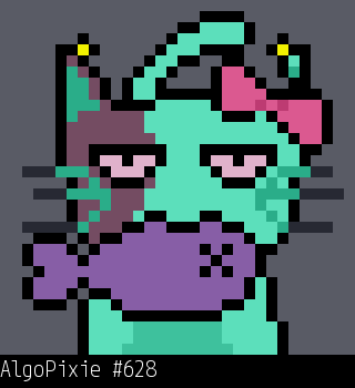 Algo Pixie #628 NFT on Algorand