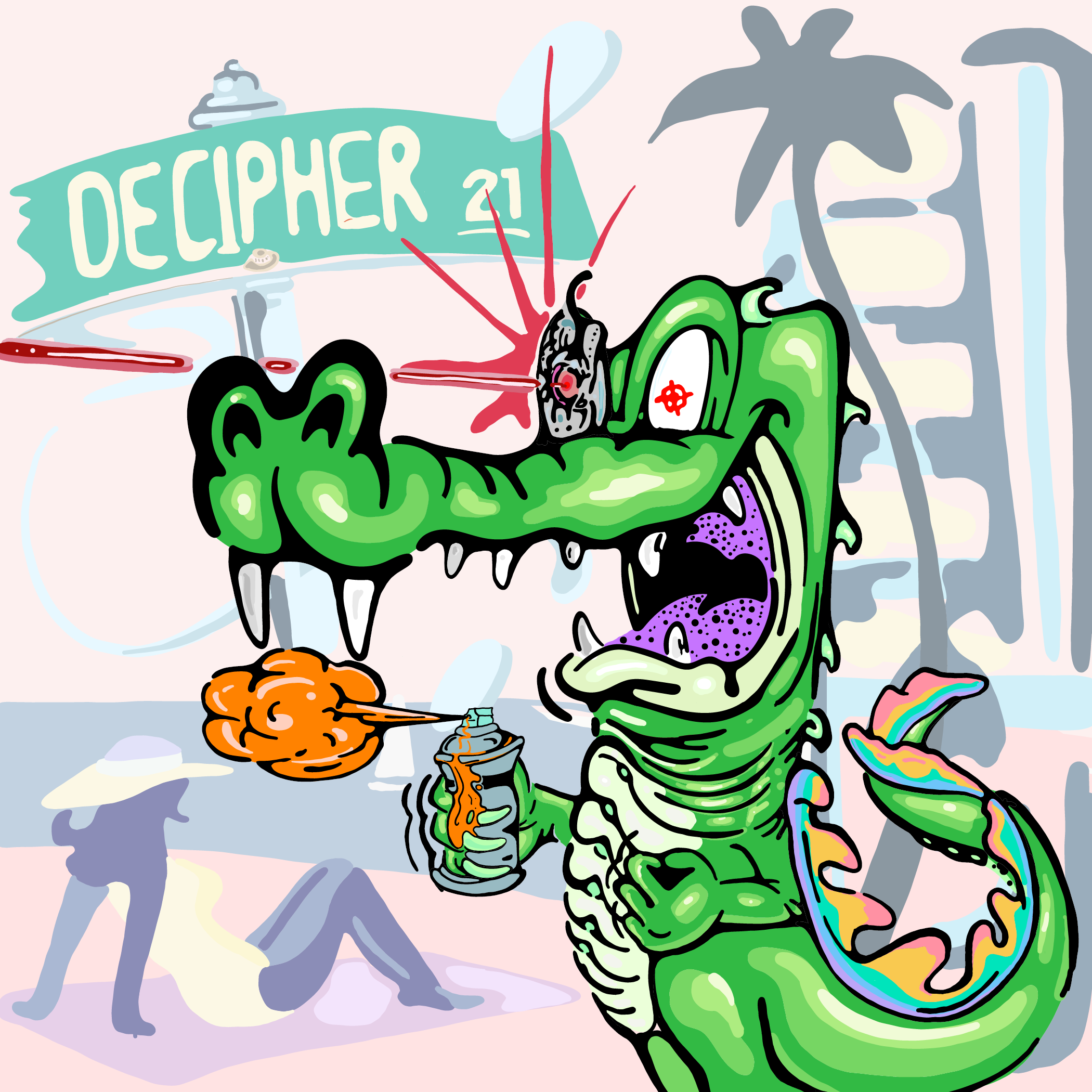 Algo Gator #184 NFT on Algorand