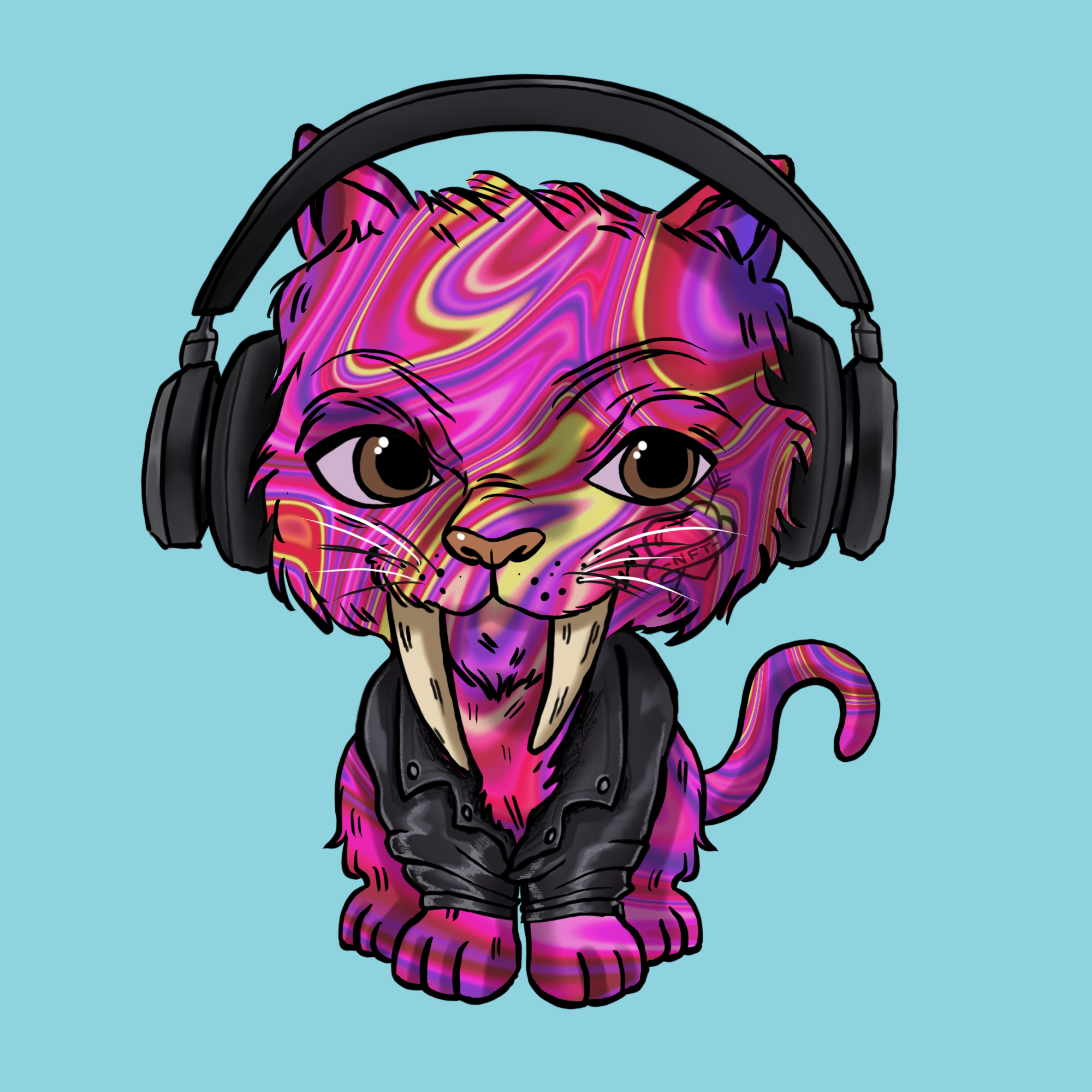 Adorable Feline #0051 NFT on Algorand