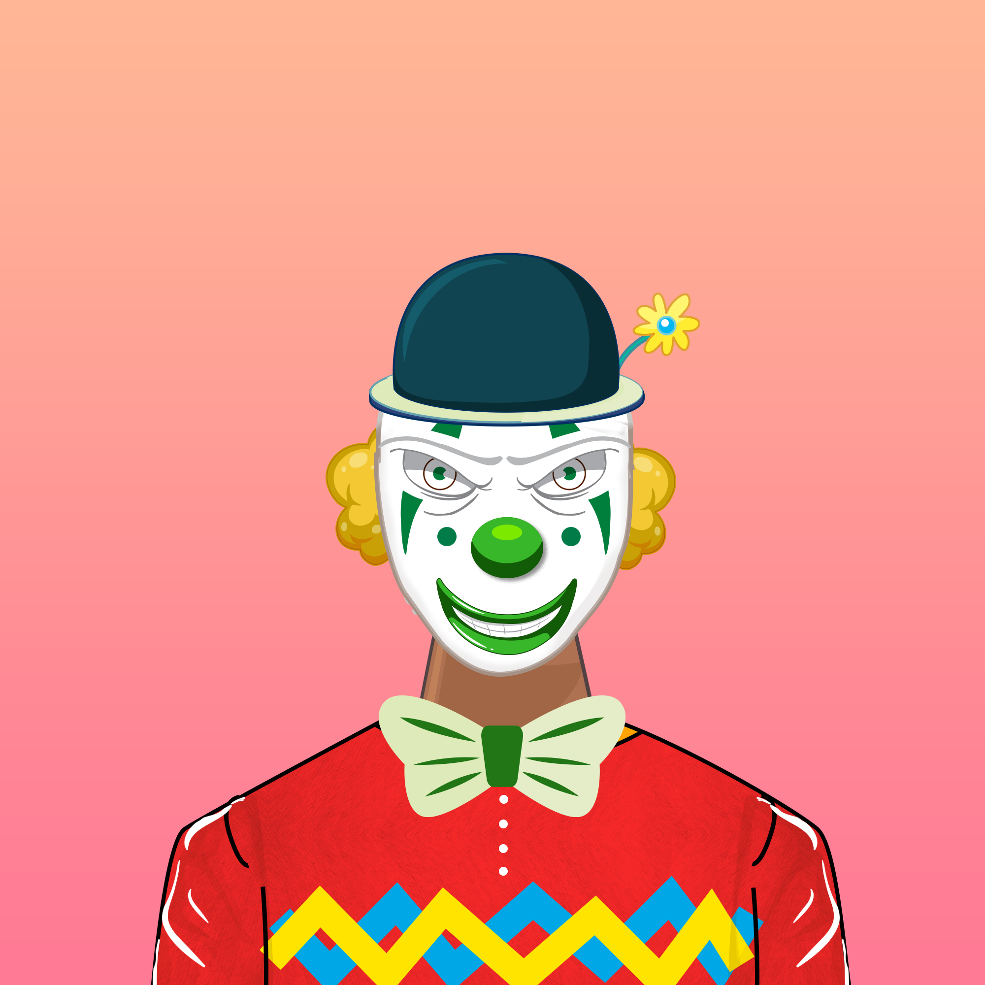 Happy Clowns #141 NFT on Algorand