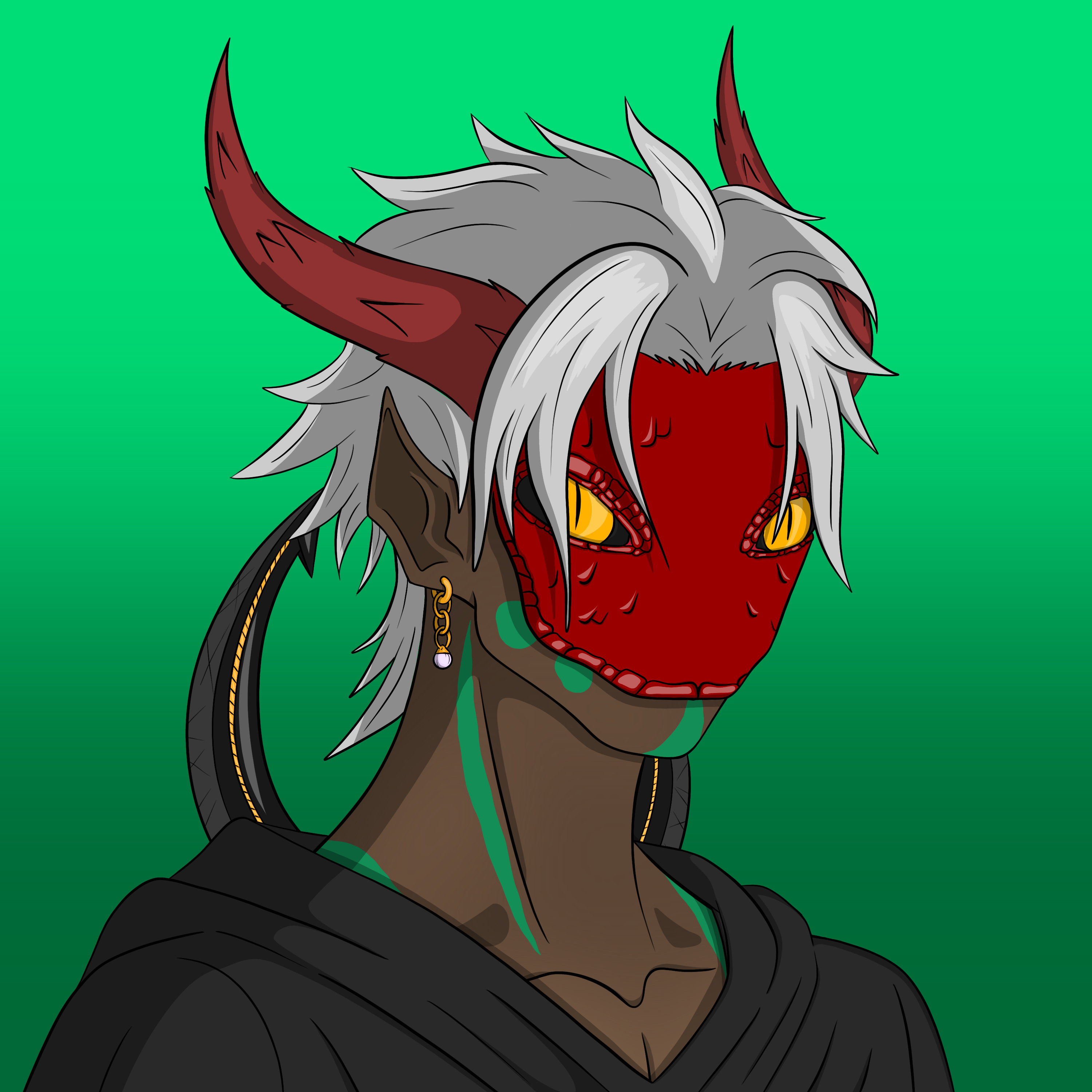 Dark Coin Champion #0588 NFT on Algorand