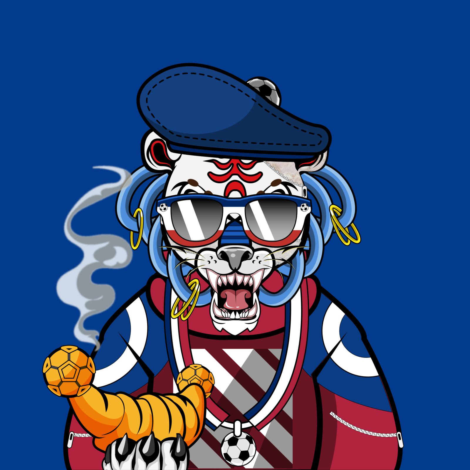 Football TigerChi #0544 NFT on Algorand