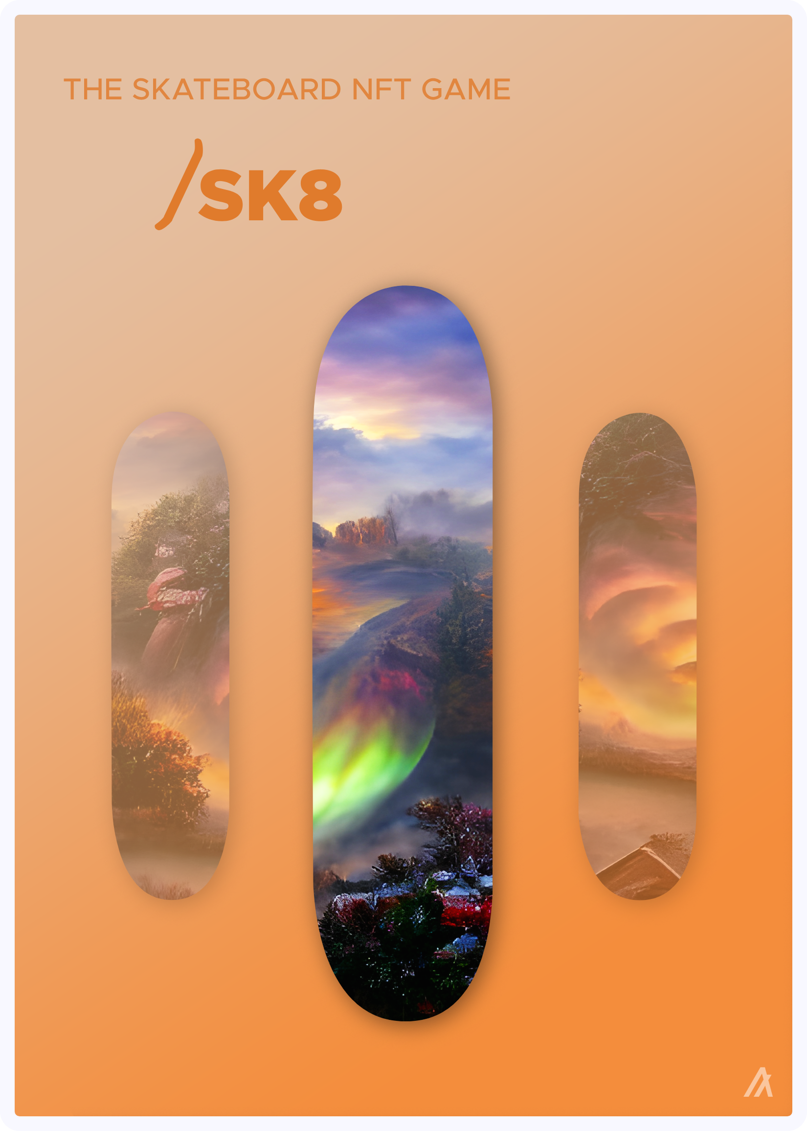 SK8 Deck #092 NFT on Algorand