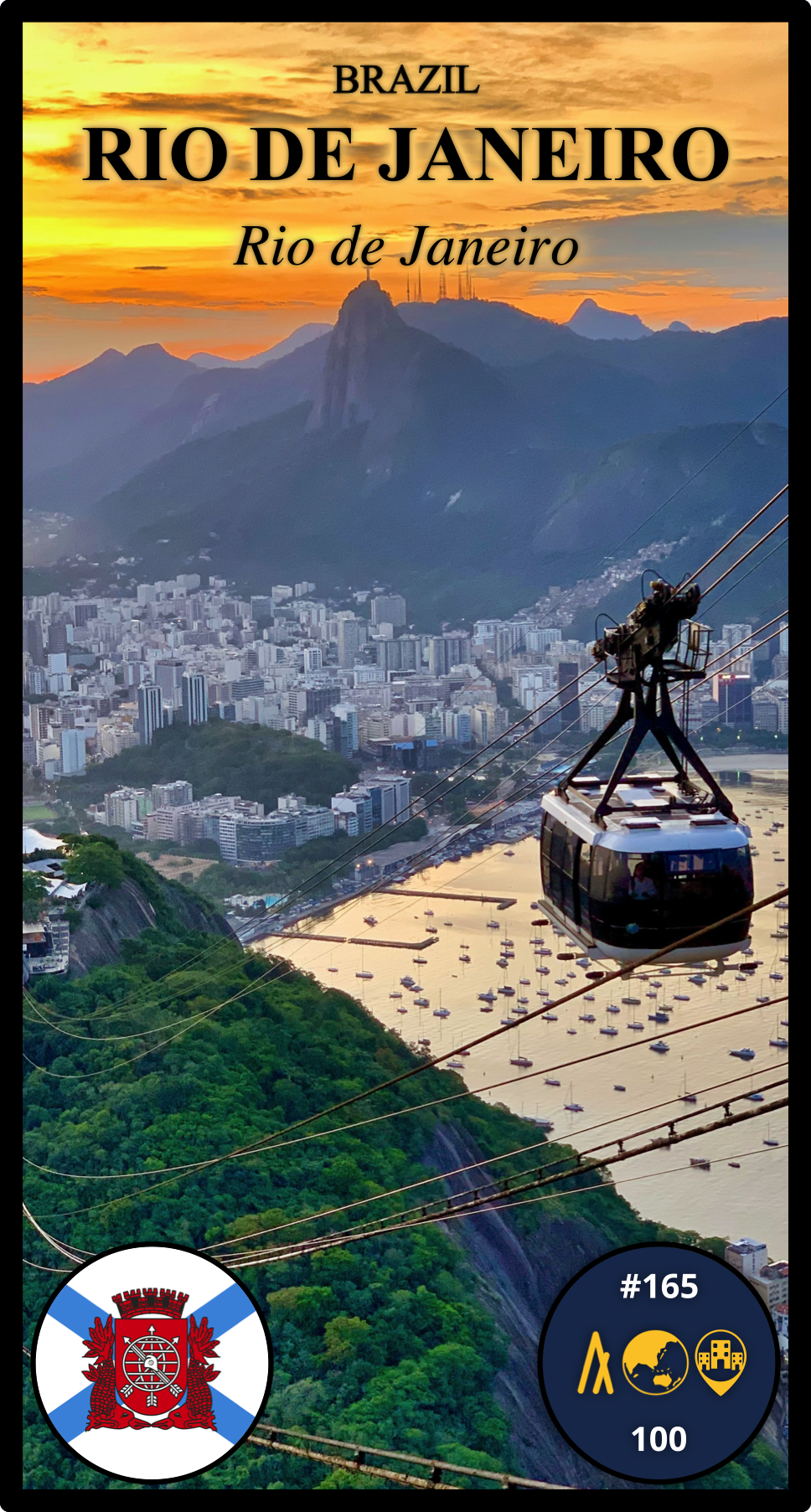 AWC #165 - Rio de Janeiro, BR NFT on Algorand
