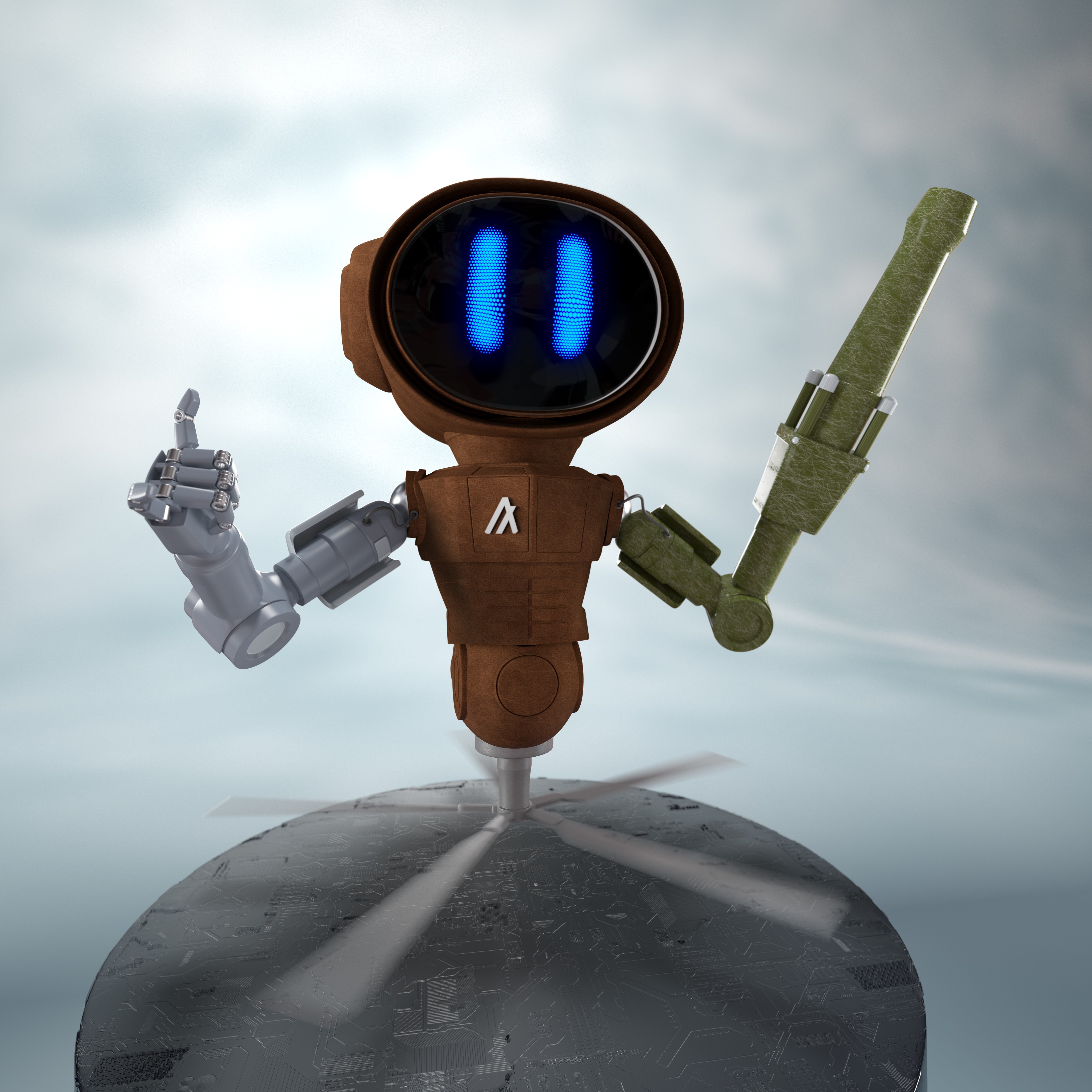 SockBot V1 No. 0096 NFT on Algorand