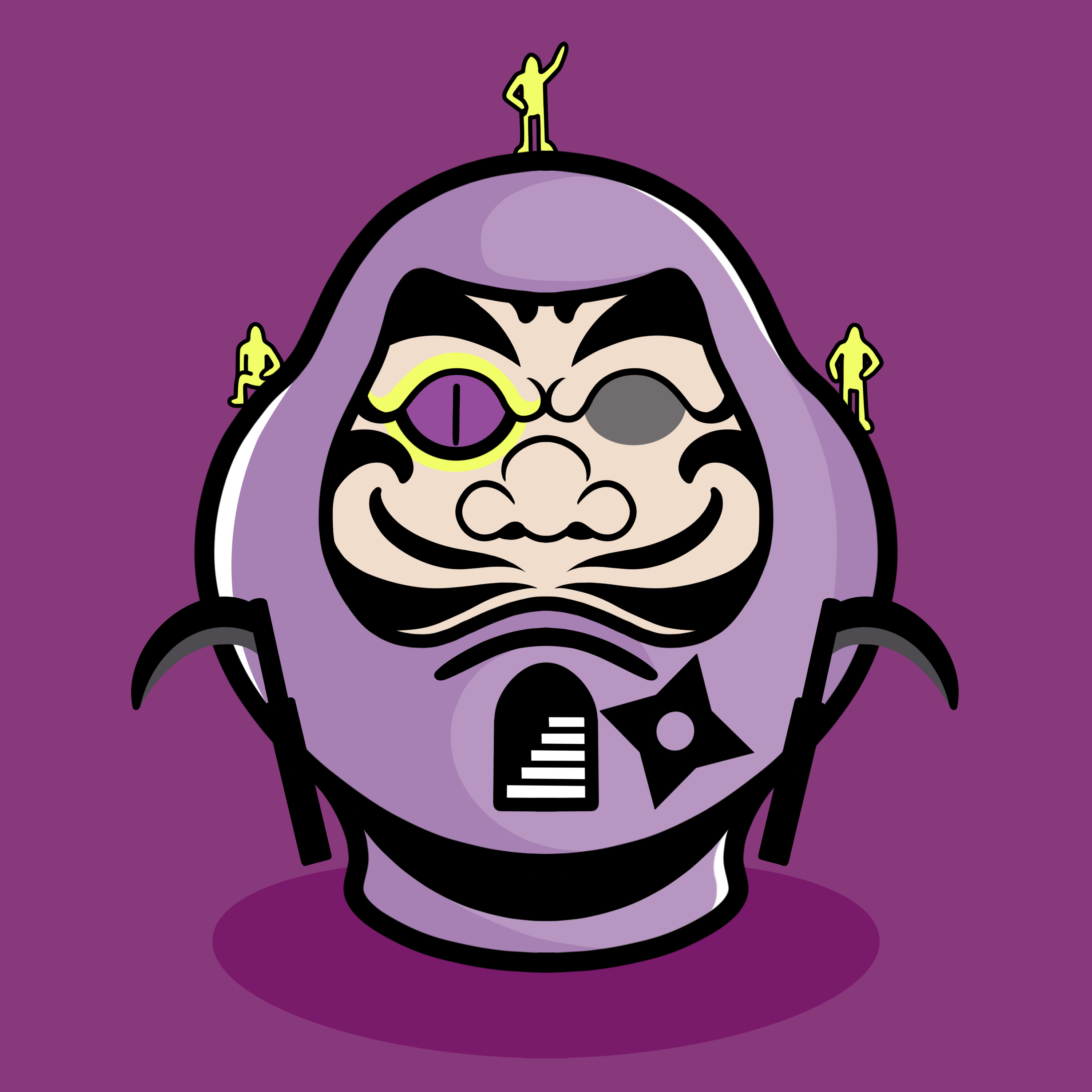 Daruma Dynasty #019 NFT on Algorand