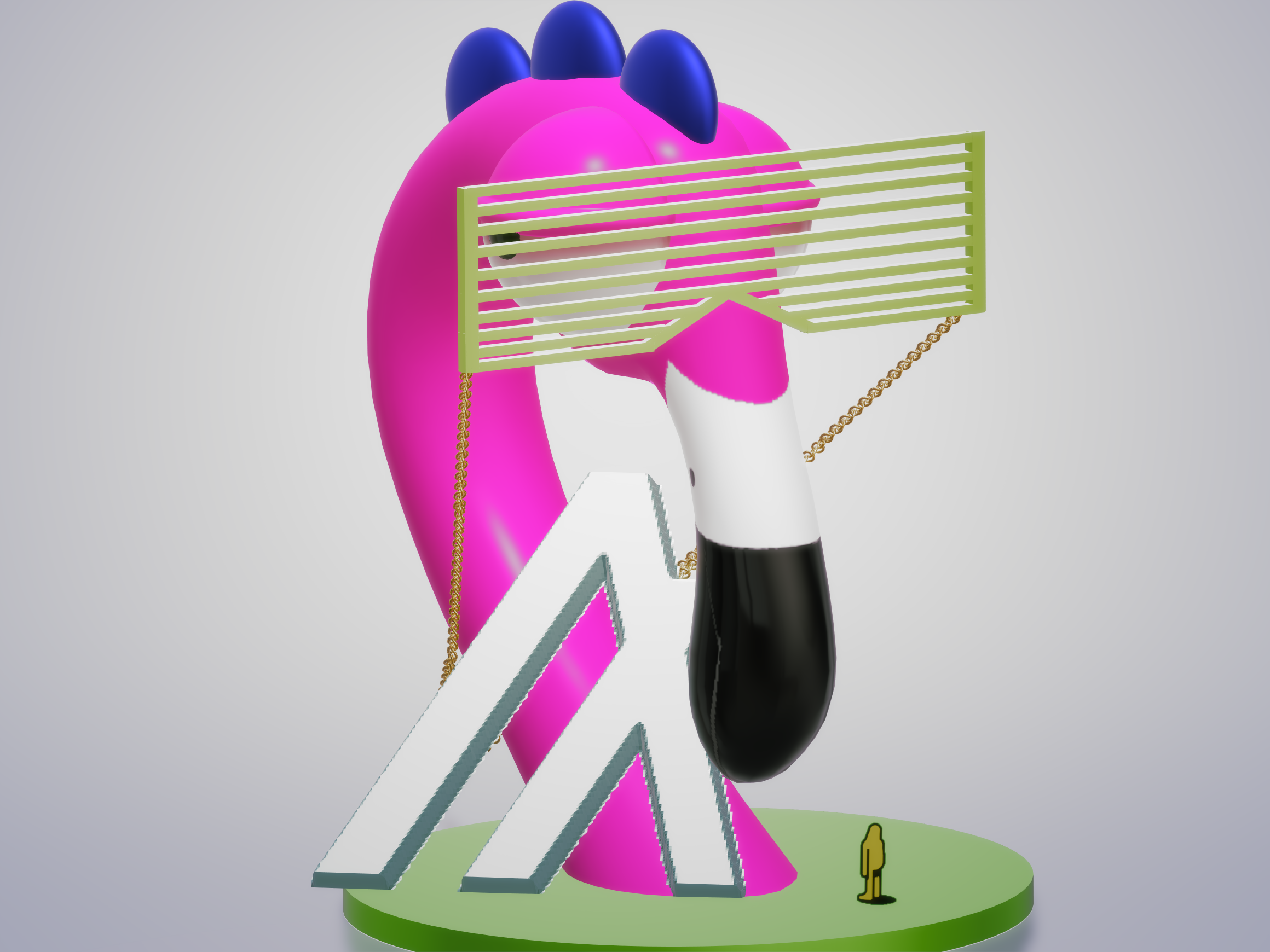 Bored Flamingo #86 NFT on Algorand
