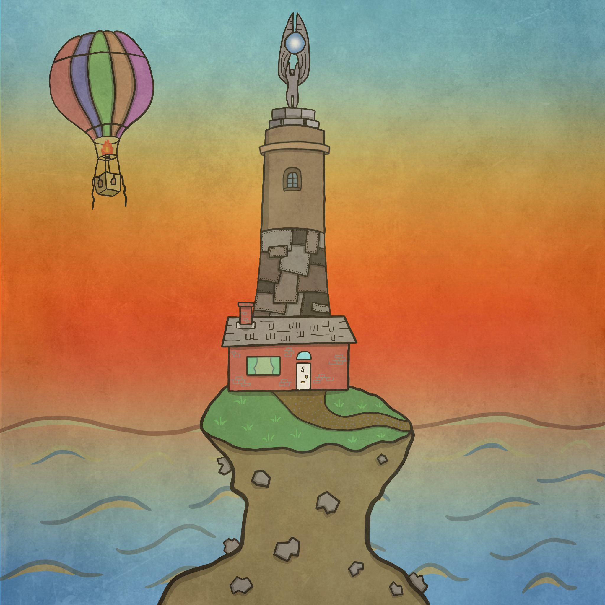 The Lighthouse #0176 NFT on Algorand