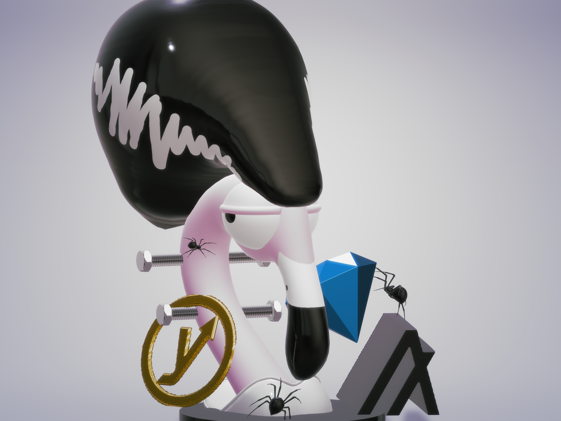 Bored Flamingo #15 NFT on Algorand